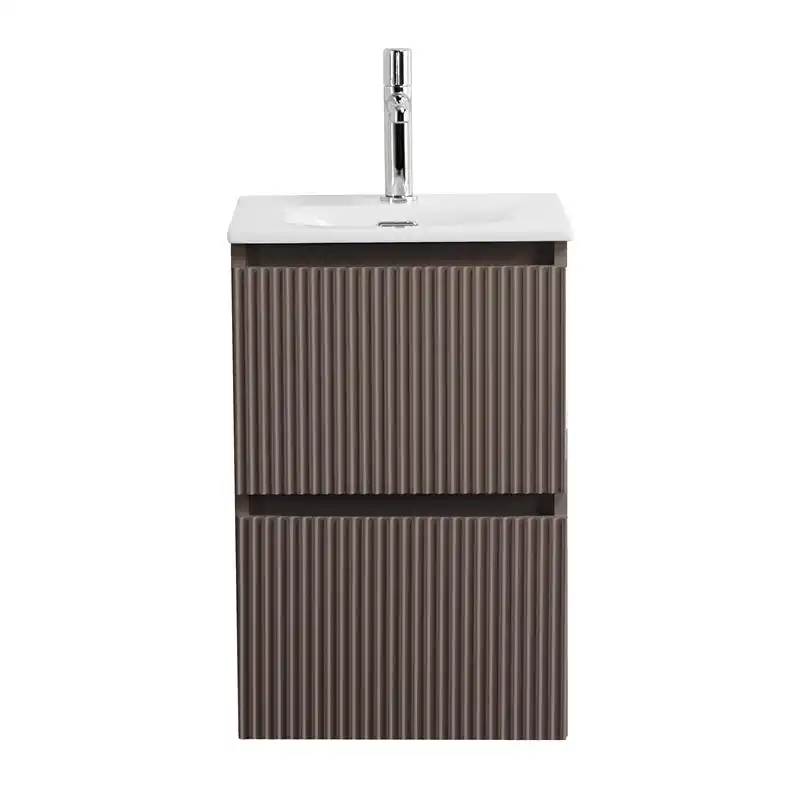 Тумба под раковину BelBagno UNO-MINI-400-2C-SO-СO подвесная, Бежевый матовый фото 1