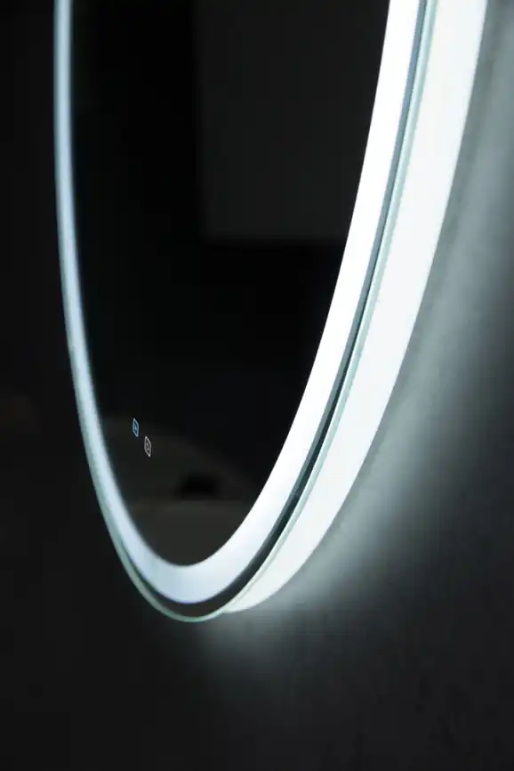 Зеркало BelBagno SPC-RNG 70х70 SPC-RNG-700-LED-TCH-SND с подстветкой, сенсорный выключатель, голосовым управлением и подогревом фото 5