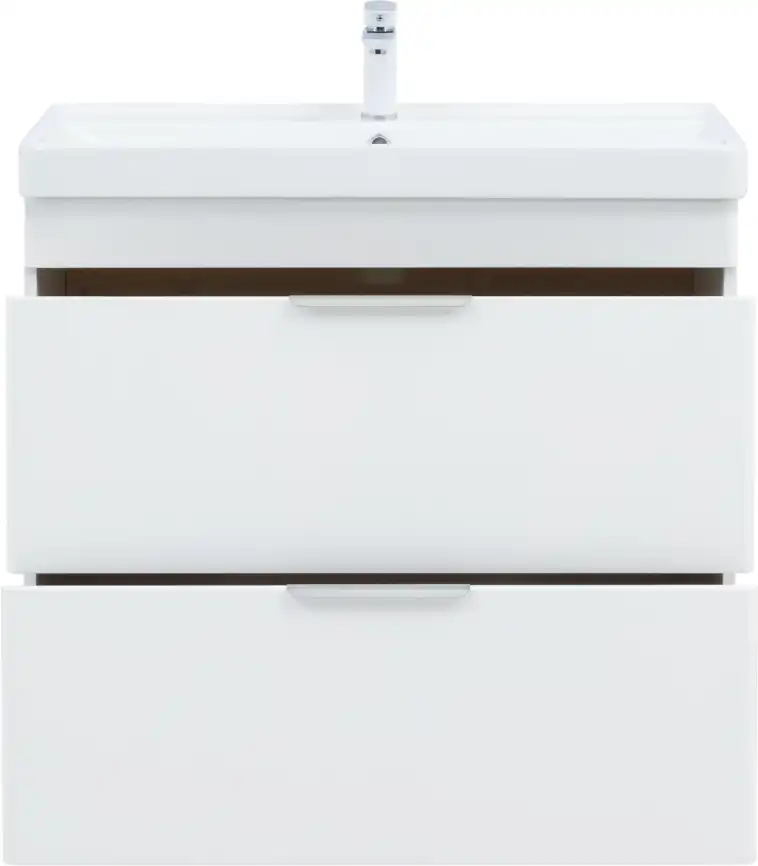 Тумба под раковину Aquanet Ирис New 90 напольная, белый глянец, напольная, 336309 фото 9