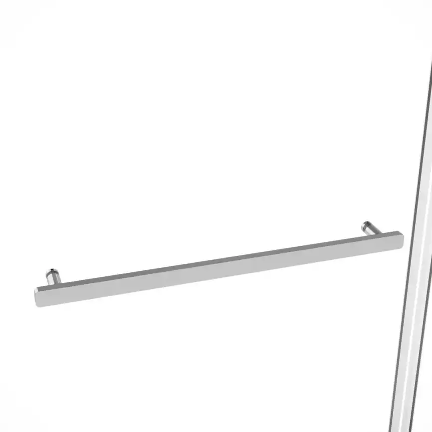 Душевой уголок Vincea Slim Soft 140х100 VSR-1SS1014CL, дверь раздвижная, профиль хром, стекло прозрачное фото 4