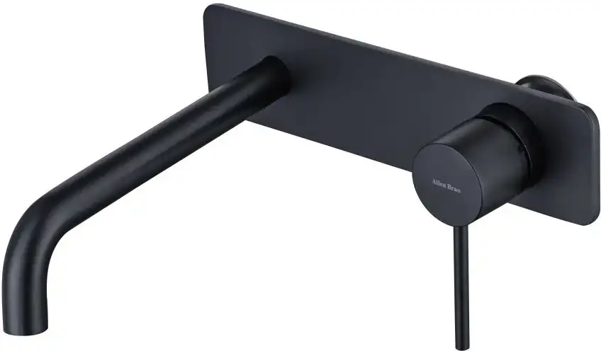 Смеситель для раковины Allen Brau Glority 5.51004-31 встраиваемый, с внутренней частью, Черный матовый фото 1