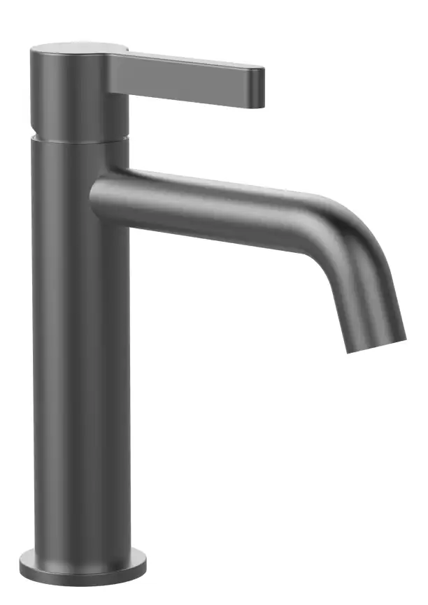 Смеситель для раковины Vincea Villa VBF-1VL1GM однорычажный, вороненая сталь фото 2