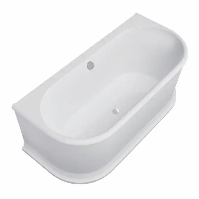 Ванна из литьевого мрамора  Aqua de Marco PENELOPA 168х80 Белая 1168WPEN фото 6