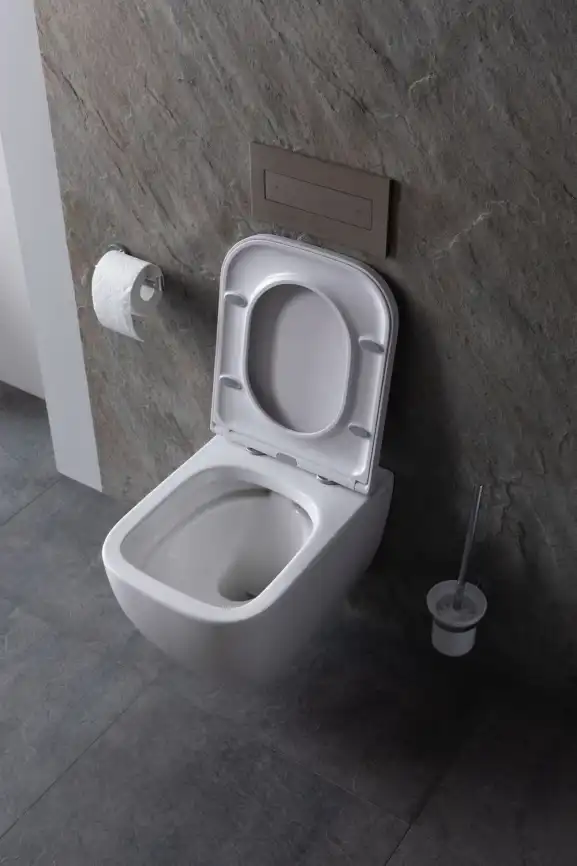 Подвесной безободковый унитаз Allen Brau Infinity 4.21004.20 без сиденья, белый глянец фото 22