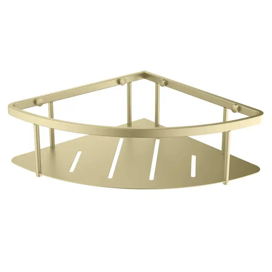 Полка для душа угловая Aquatek AQ4926BG, Золото матовое фото 1