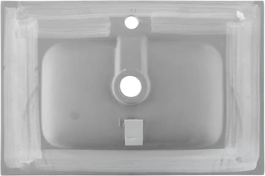 Раковина Aquanet Flat 70 284027 прямоугольная, Белая глянцевая фото 6