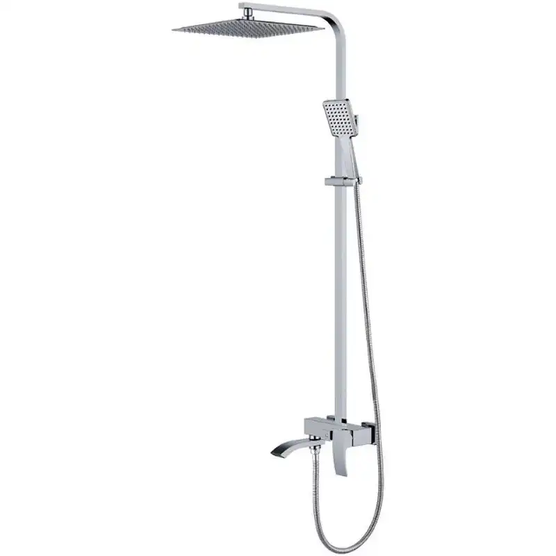 Душевая система Gappo G2407-11 мини, с поворотным изливом, Хром фото 4