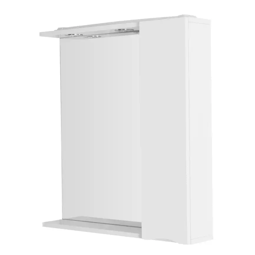 Зеркало-шкаф BelBagno MARINO-SPC-700/750-1A-BL-P-R  Bianco Lucido фото 2