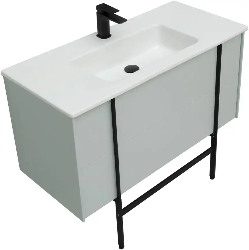 Тумба под раковину Allen Brau Reality 100 1.32007.PWM папирус матовый фото 35