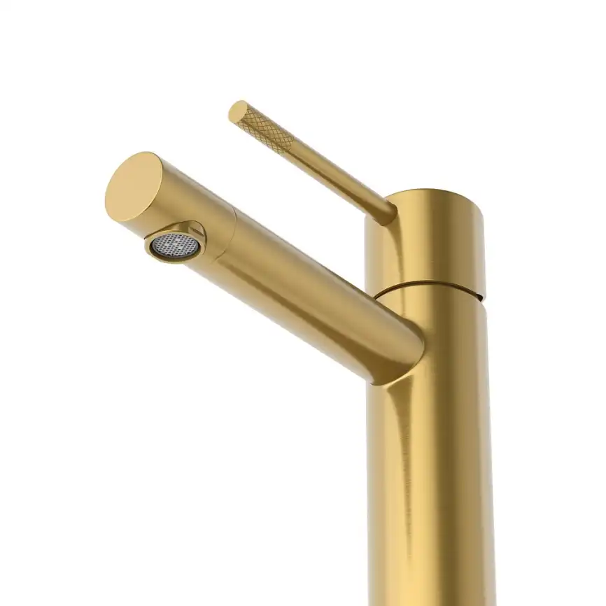 Смеситель для раковины Cezares RELAX-LS2-BORO, Брашированное золото фото 3