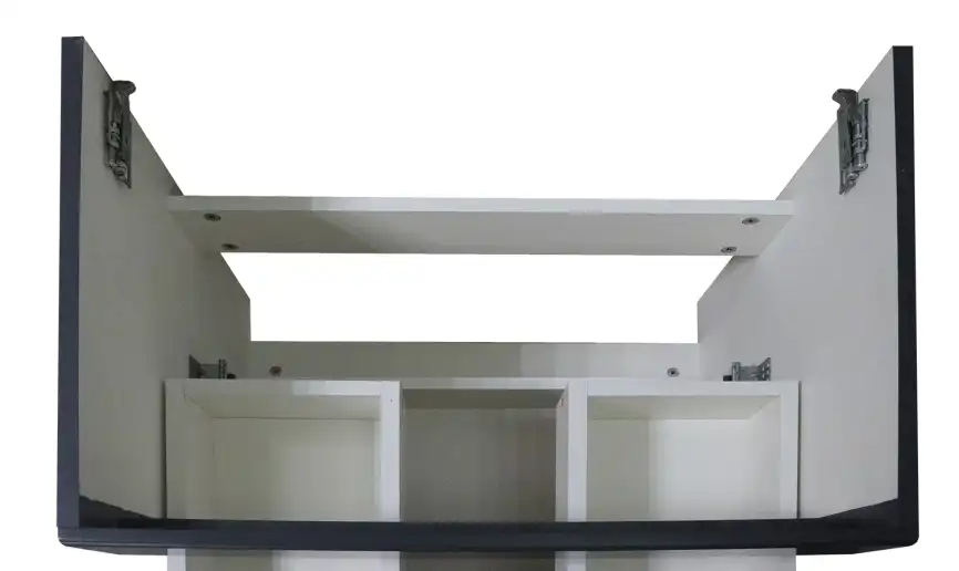 Тумба с раковиной Azario Эстима 60 CS00094587, подвесная, Графит фото 4