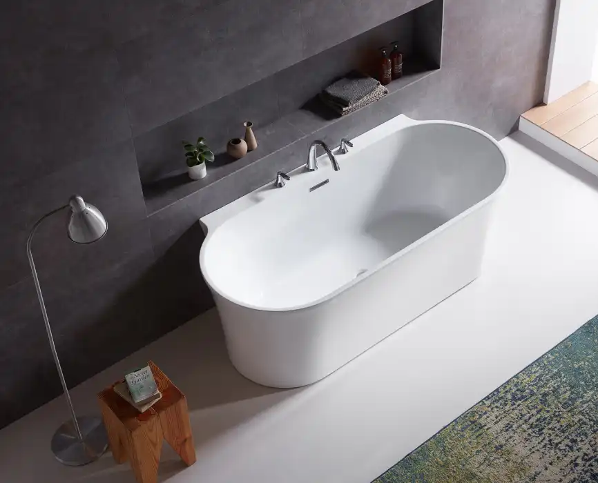 Акриловая ванна BelBagno 170х80 BB409-1700-800, отдельностоящая, Белая глянцевая фото 1