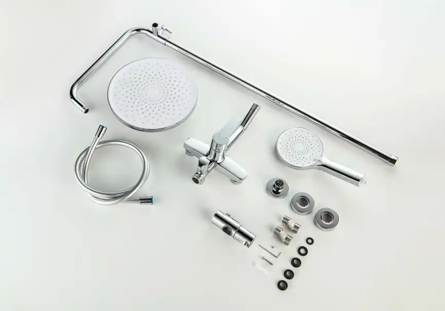 Душевая система Aquatek ЛУГАНО AQ2740CR, Хром фото 3