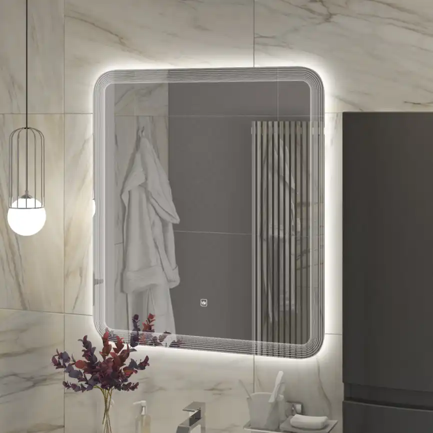 Зеркало Cezares CZR-SPC-DUET-700-800-LED-TCH фото 8