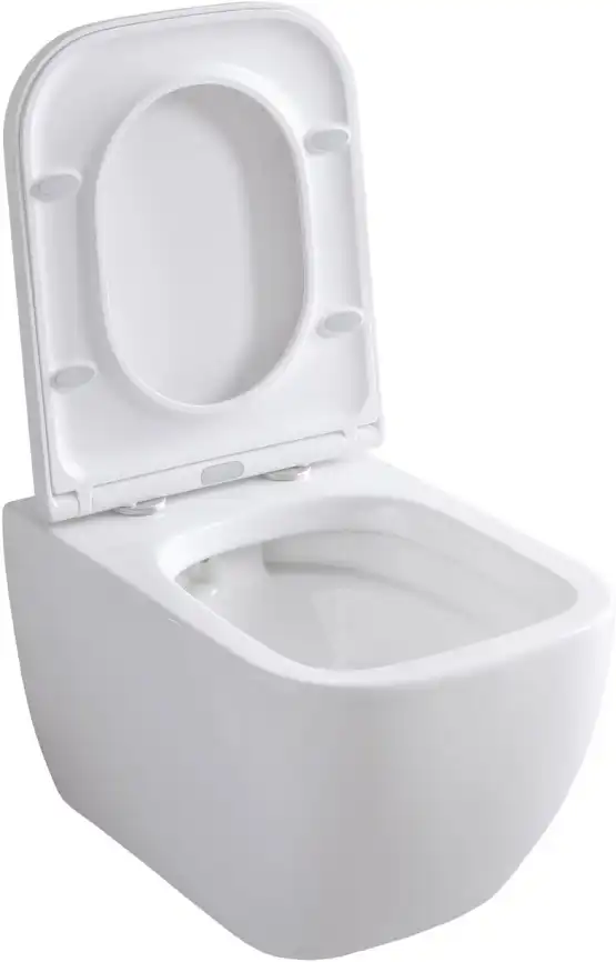 Подвесной безободковый унитаз Allen Brau Infinity 4.21004.20 без сиденья, белый глянец фото 10