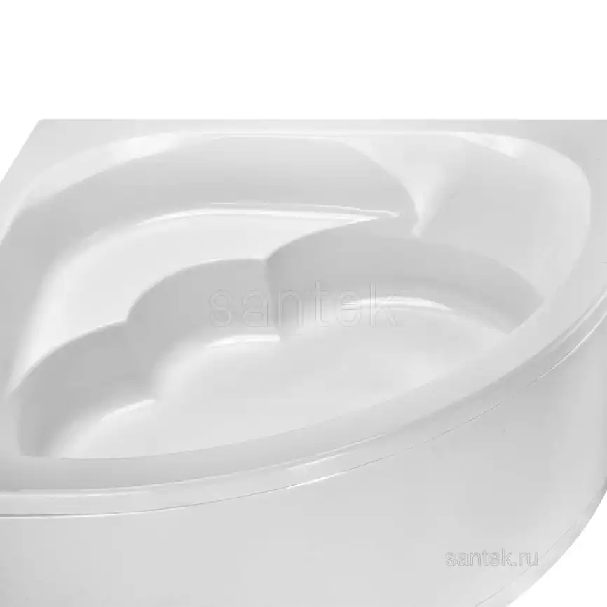 Акриловая ванна Santek Канны 150х150 1WH111983,  Белая фото 3