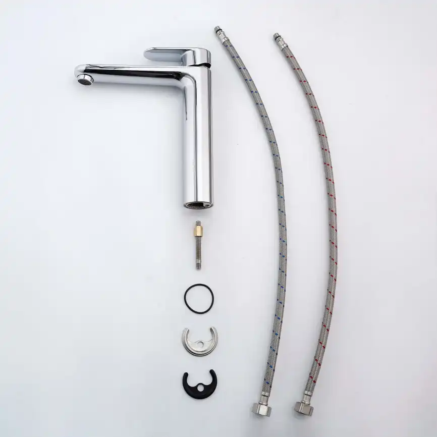 Смеситель для раковины Aquatek Ника AQ1804CR, Хром фото 5