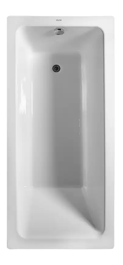 Чугунная ванна Wotte Line 1700x800 Белая фото 2