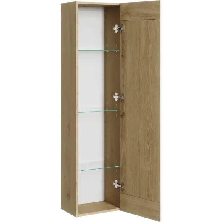 Пенал подвесной Aqwella Astrid 35 см, AST0535DD, цвет Дуб Давос фото 3