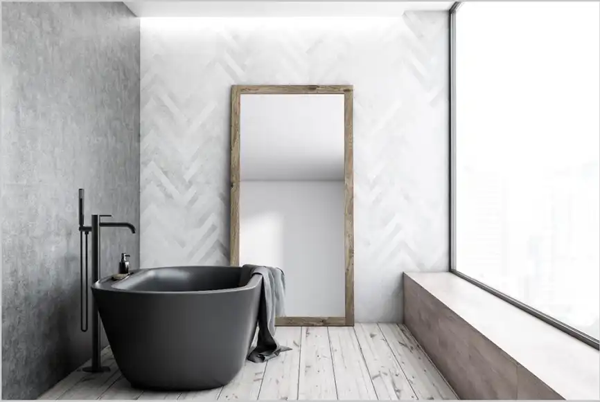 Смесители для ванны AVS Slimmer 811-112-MB напольный, черный матовый фото 13