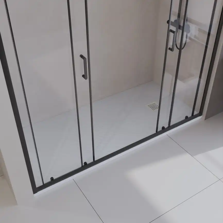 Душевой поддон BelBagno UNO 140х90 из искусственного камня, TRAY-MR-UNO-AH-140/90-35-W-BO, Белый фото 3