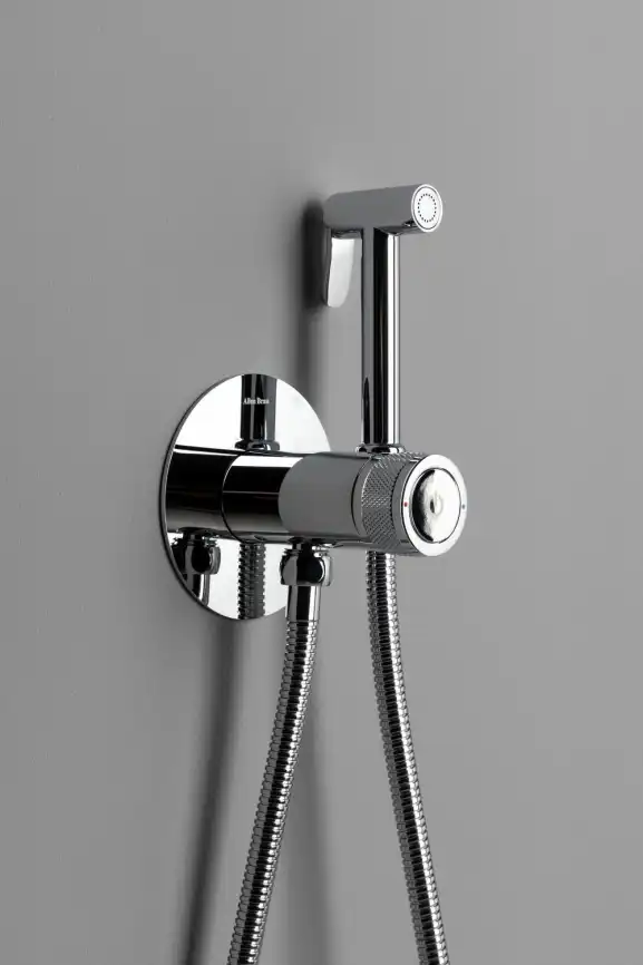 Смеситель с гигиеническим душем Allen Brau Liberty 5.33005-00 (с внутренней частью) хром фото 8
