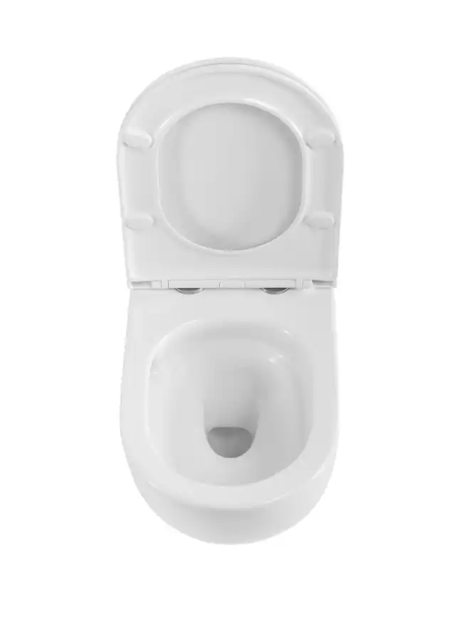 Унитаз подвесной BelBagno ETNA BB008CH-TOR/SC безободковый с сиденьем и смывом TORNADO фото 7