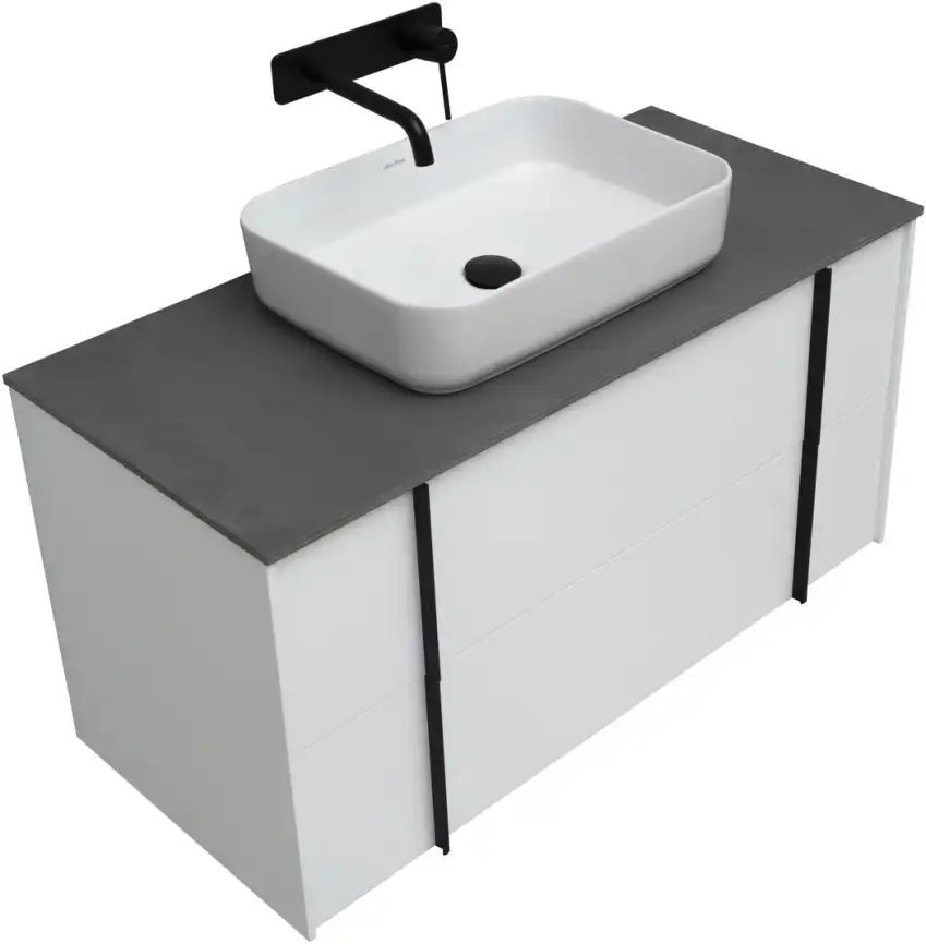 Тумба под раковину Allen Brau Reality 100 1.32007.WM белый матовый фото 18