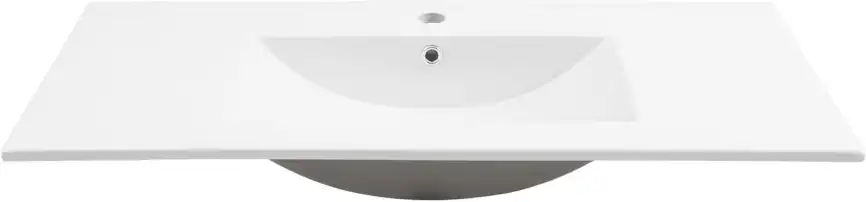 Раковина Aquanet Flow 100, белая, 347433 фото 6