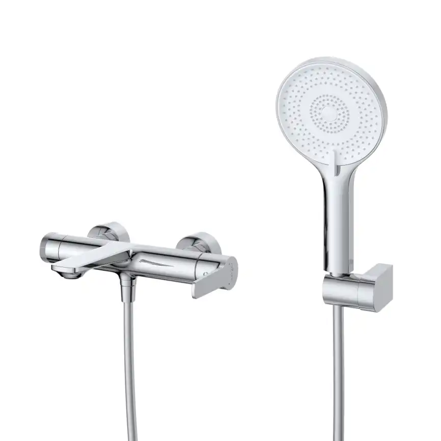 Комплект смесителей CEZARES LUX-VD/LS-01 для ванной комнаты, Хром фото 2