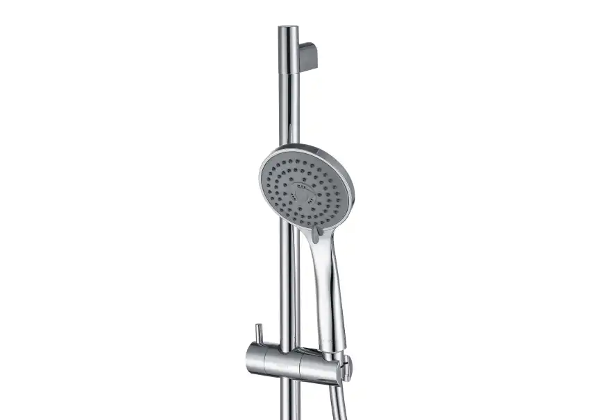 Комплект смесителей для ванны Aquatek Вега AQ1033CR, 3 в 1 однорычажный, Хром фото 7