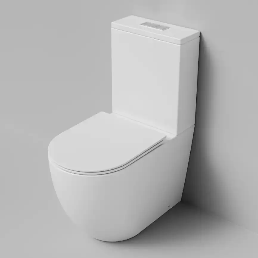 Напольный унитаз Grossman GR-4494MSQ безободковый, смыв торнадо, Белый матовый фото 1