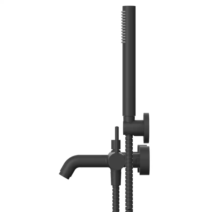 Смеситель для ванны Whitecross Y black Черный матовый, Y1231BL фото 2