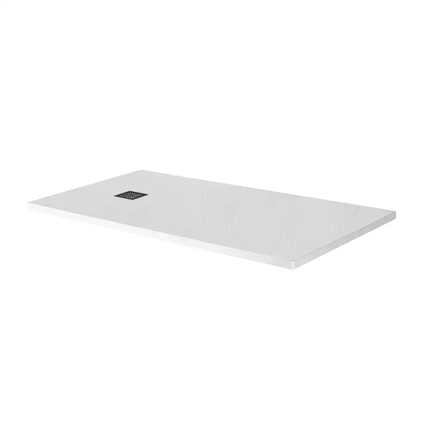 Душевой поддон BelBagno UNO 160х80 из искусственного камня, TRAY-MR-UNO-AH-160/80-35-W-NO, Белый фото 2