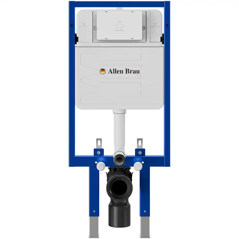 Инсталляция для подвесного унитаза Allen Brau Pneumatic Pro 9.11103.20 без клавиши смыва фото 1