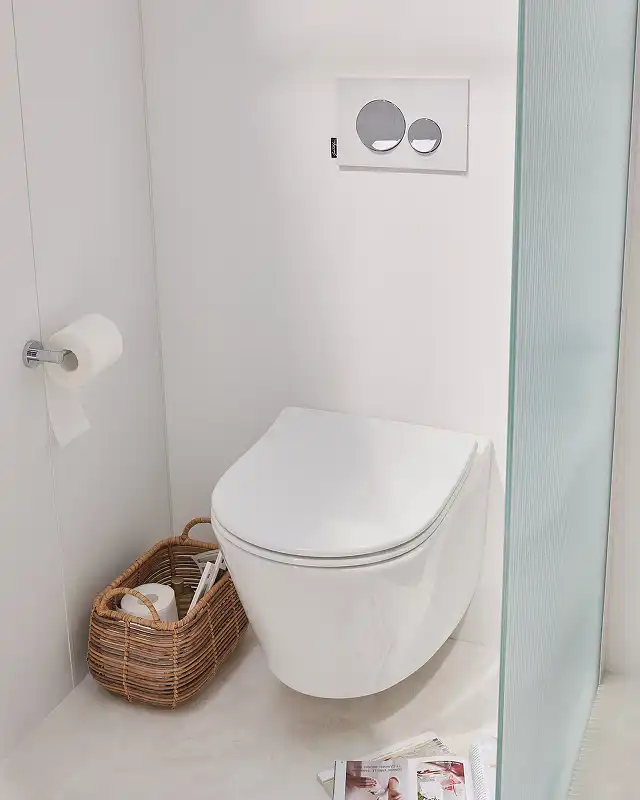 Подвесной унитаз Jacob Delafon Bastille безободковый, EDAB102-00, белый фото 6