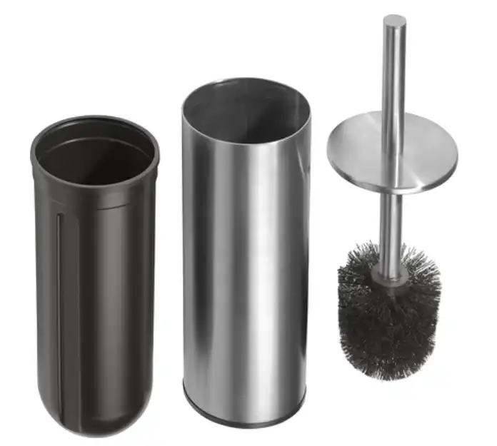 Ершик для унитаза напольный щётка черная 9,5 см BEMETA NEO Нержавеющая сталь 102313059 фото 1