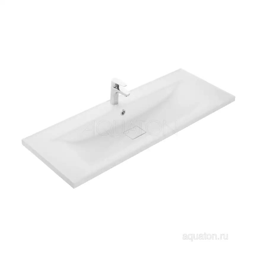 Раковина AQUATON Айрис M 1200 белая 1A73283KAG010 фото 1