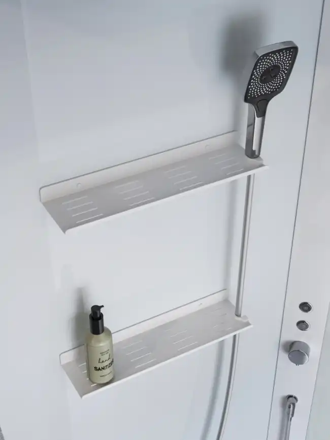 Душевая кабина BelBagno UNO-CAB-A-1-90-C-Cr-Bi-TOP-R, правая, профиль хром фото 5