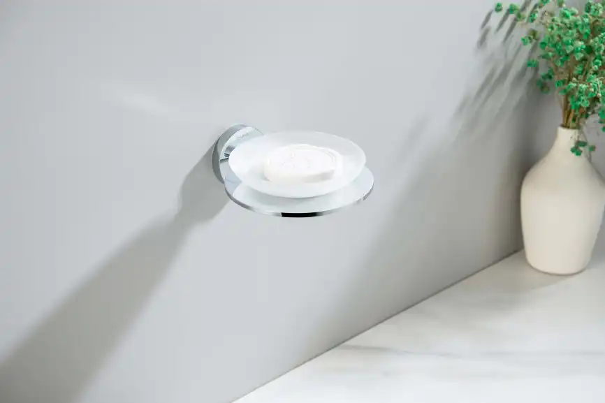 Мыльница для ванной Aquatek Оберон AQ4203CR, Хром фото 3