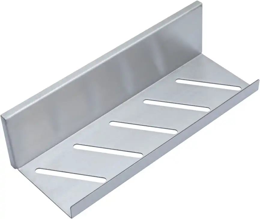 Полка Aquanet Магнум 30x8 сталь браш, открытая, 334113 фото 4