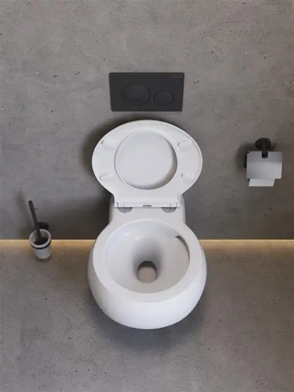 Подвесной унитаз CEZARES GRANDE CZR-308-TH-TOR/SC, со смывом TORNADO, с сиденьем микролифт фото 18