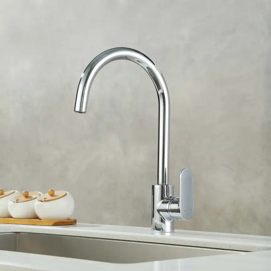 Смеситель для кухни Aquatek Ника AQ1882CR, Хром фото 8