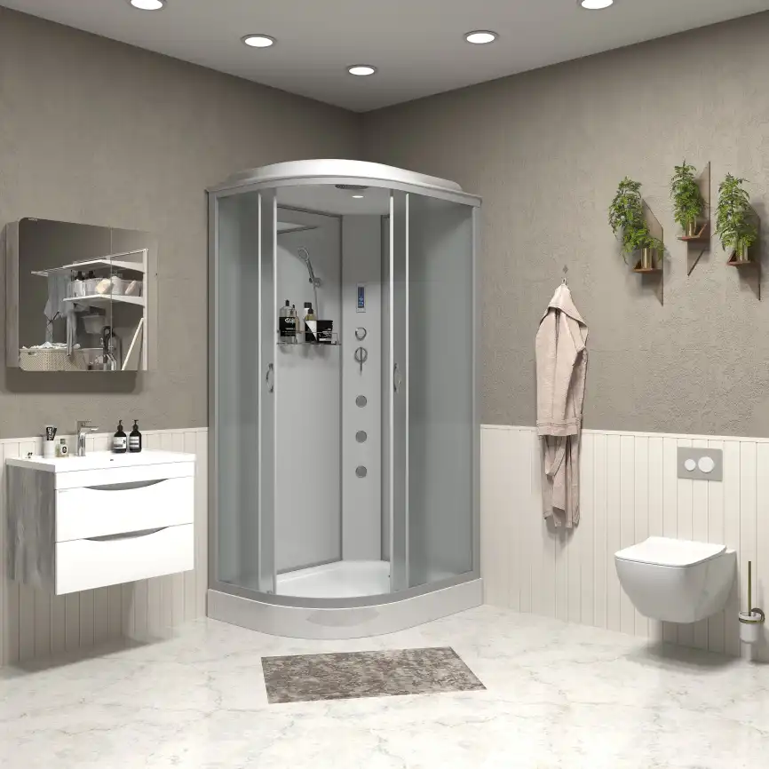 Душевая кабина Niagara Classic 120х80х215 NG-3312-14RF низкий поддон, с гидромассажем, 33121423RF фото 2