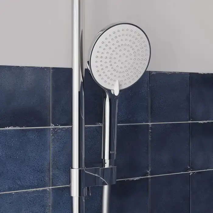 Душевая система IDDIS Aiger AIGSB3Fi06 для ванны с изливом цвет, Глянцевый хром фото 7