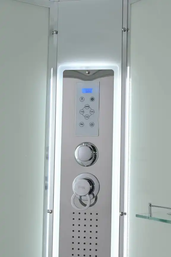 Душевая кабина AvaCan EM5812LLED 120x80 см, высокий поддон, с крышей, левая фото 10