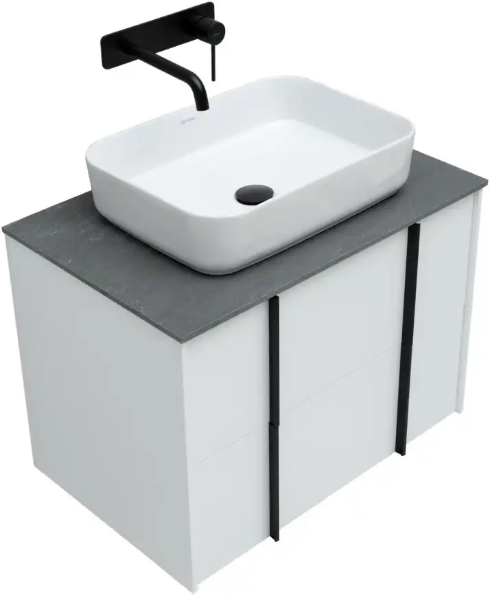 Тумба под раковину Allen Brau Reality 70 1.32004.WM белый матовый фото 13