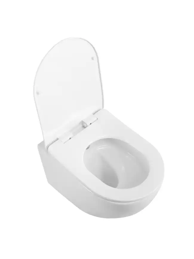 Унитаз подвесной BelBagno MARINO BB7026CH-TOR-BFS/SC с сиденьем, функцией биде фото 2