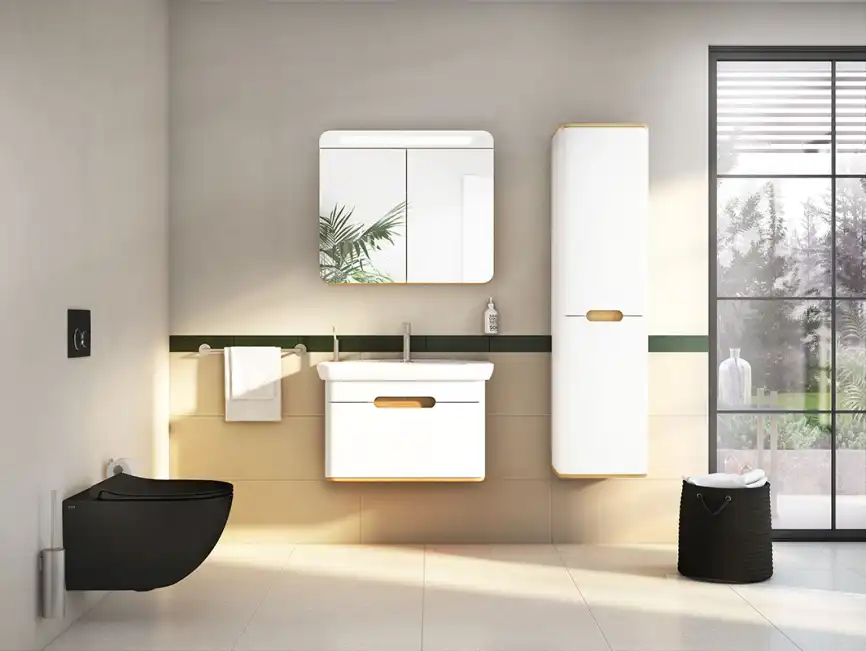 Унитаз Vitra Sento Rim-ex 7748B083-0101 подвесной Черный матовый без сиденья фото 2