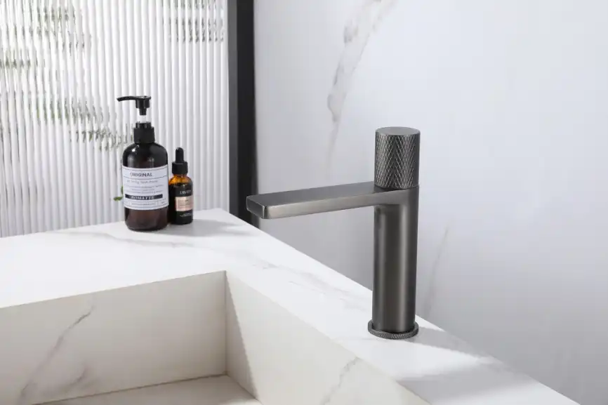 Смеситель для раковины Abber Rund AF8710NG, с прогрессивным картриджем, цвет Никель фото 2